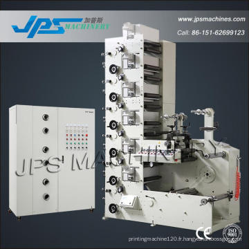 Jps320-6c-B Machine d'impression transparente de rouleau de film de PE